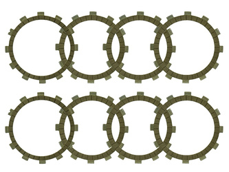 Psychic tarcze sprzęgłowe racing yamaha xt 600/xtz 660/ yfm 660 (ebs2297r)