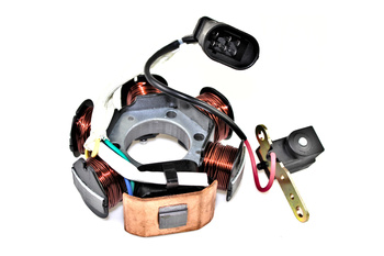 Stojan Alternatora Power Force Piaggio/Gilera 50 2t (Wtyczka Hermetyczna)  Alt000258-A