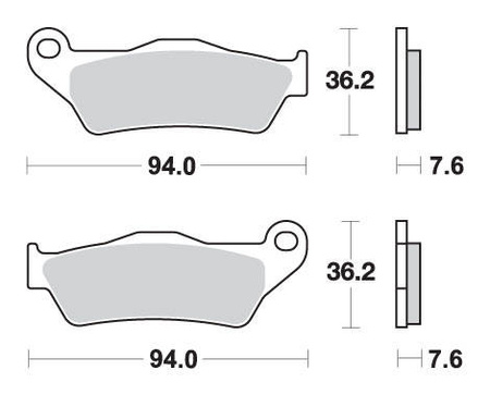 Hamulcowe kh181 off-road carbon