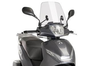 Szyba Owiewka Puig Do Peugeot Belville 125 17-20 (Traffic) Przezroczysta
