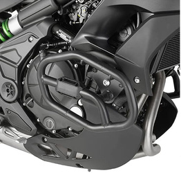 GMOLE OSŁONY SILNIKA KAWASAKI VERSYS 650 ('15-'21) CZARNE -USZKODZENIA MALOWANIA