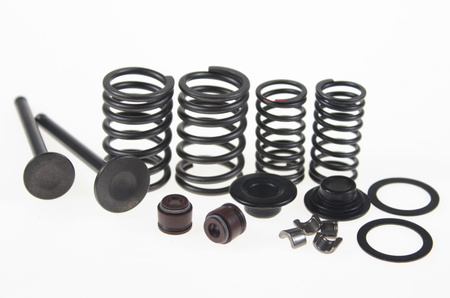 Komplet Zaworów Power Force Gy6 Ze Sprężynami I Uszczelniaczami (Długość 64 Mm)