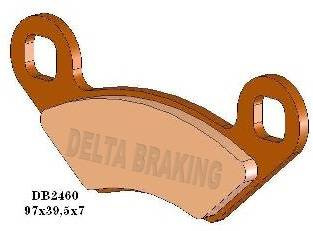 Klocki hamulcowe kh159 polaris - zastępują db2460mx-n oraz db2460qd-n