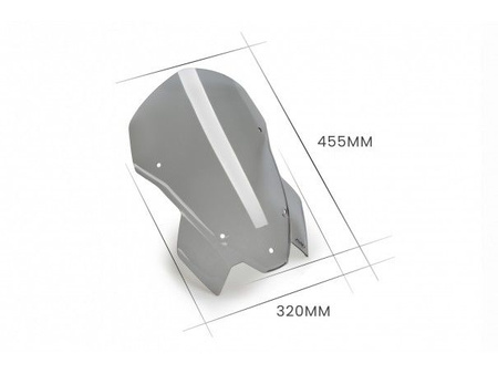 Szyba Turystyczna Nowej Generacji Puig Do Bmw S1000r 21-22 Lekko Przyciemniona