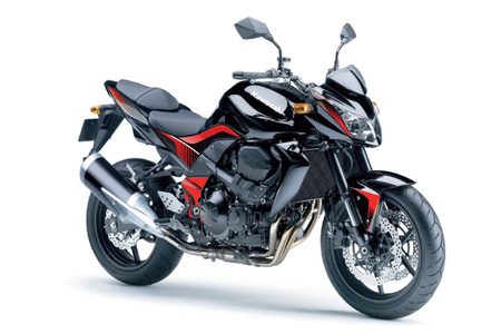 Zestaw naklejek puig na skuter/motocykl do kawasaki  z750 07-12' z750r 11-12 czerwone