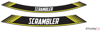 Paski Na Felgi Żeliwne Puig Do Ducati Scrambler Icon Żółte