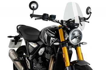 Owiewka Puig Do Triumph Scrambler 400x / Speed 400 24 (Sport) Przezroczysta