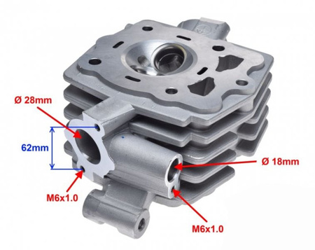 Głowica cylindra ATV 200 Shineray Kingway Loncin Bashan Jialing Kinroad
