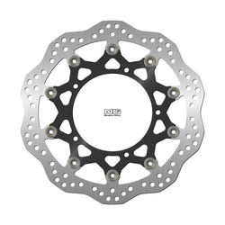 TARCZA HAMULCOWA PRZÓD YAMAHA FZ8/FZS FAZER '10-'16, XT 1200Z SUPER TENERE '10-'21, YR1 '07-'15, YR6 '05-'16 (310X132X4,5MM) (5X8,25MM) WAVE PŁYWAJĄCA (ŚRODEK ALUMINIOWY)