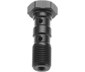 Śruba hydrauliczna do przewodów hamulcowych m10x1,00 podwójna brembo kolor czarny