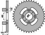 Zębatka tylna 319 48 f malaguti 50 enduro 86-91 (łańc. 415)