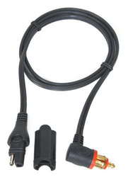 Optimate przewód z wtyczką do gniazdka din do can-bus bmw łamaną pod kątem 90st i złączem sae (długość 100cm) (el)