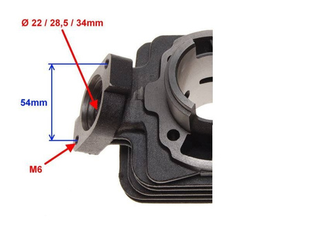 CYLINDER 50CM SKUTER PEUEGOT VIVACITY TKR AC