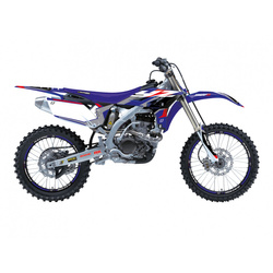 KOMPLET NAKLEJEK (OKLEIN) YAMAHA YZ 250F '10-'13 DREAM 5 KOLOR NIEBIESKI CZARNY
