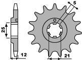 Zębatka przednia 724 14 18nc cagiva 350 (85-86) (łańc. 520)