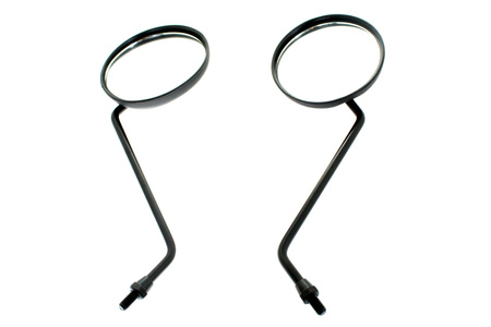 Komplet Lusterek Okrągłych 8mm 2xprawy Gwint Lut000082