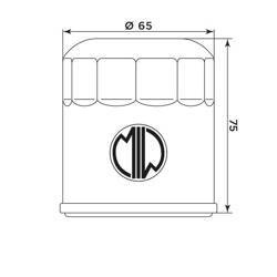 Filtr oleju ktm lc4 400/620/625/640 (hf 156) (50)