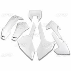 Komplet plastików husqvarna tx/te/fe '17-'18 kolor biały (z osłoną lampy) (hu621e041)