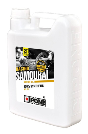 Ipone samourai racing 2t olej do mieszanki 100% syntetyk 4l ester (akc) (6)
