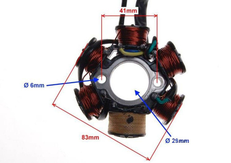 Stator iskrownik do silników 154 FMI