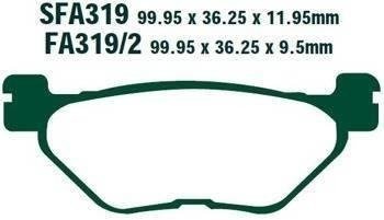 KLOCKI HAMULCOWE MOTOCYKLOWE EBC FA319/2V