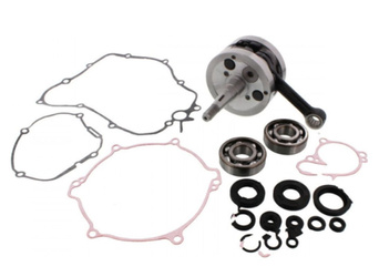 Wiseco wał korbowy yamaha yz 125 '05-'19 (z łożyskami i uszczelniaczami na wał oraz kompletem uszczelek na dół silnika) (hr4054)