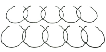 Zabezpieczenie uszczelniacza przedniego zawieszenia (1 szt. 1,8 x 50 mm) honda crm 50/75r '93-'96, nsr 125r '93-'01, vt 125c schadow '99-'06