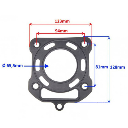 Uszczelka głowicy do ATV Bashan 200