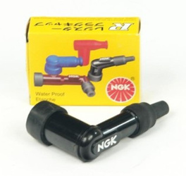 FAJKA NA ŚWIECE EBONITOWA KĄTOWA (90) KOLOR CZARNY (NR 8051)