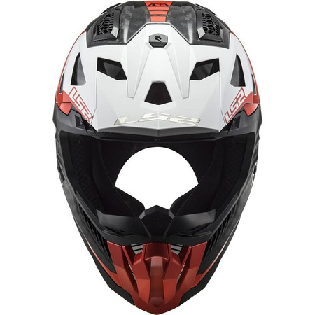 Kask enduro LS2 MX703 X-Force Victory Red White