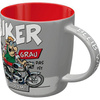 Kubek MOTOmania Biker Chrom