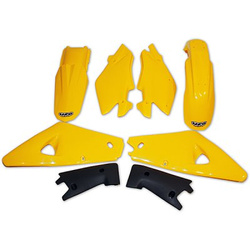 Komplet plastików husqvarna cr 2t '05 kolor oem (żółty/grafitowy) (hu601e999)