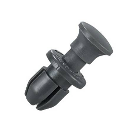Kołki montażowe do plastików (głębokość 10,0mm, gr. 7,6mm, szer. główki 9,4mm, dł. całk. 19,4mm) (10 szt.) (made in japan)