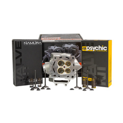 GŁOWICA KOMPLETNA Z ZAWORAMI I SPRĘŻYNAMI HONDA CRF 250R '04-'07, CRF 250 X '04-'06