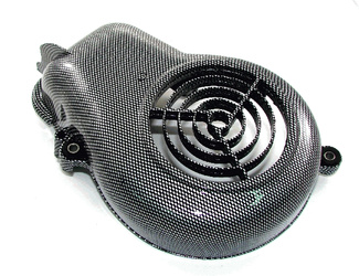 Pokrywa wentylatora skuter 2T minarelli Romet Junak Zipp carbon