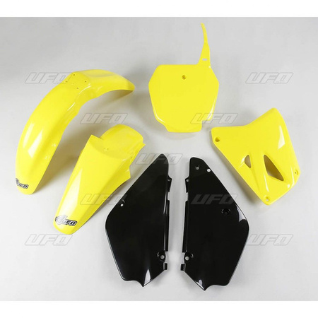 Komplet plastików suzuki rm 85 '00-'24 kolor oem dla rocznika '17 (żółty/czarny)