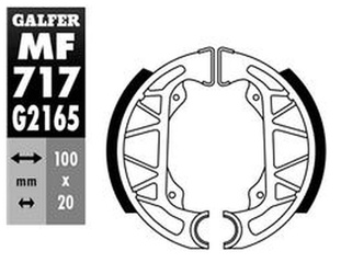 Szczęki hamulcowe tył 2022/09 piaggio fly 100/125 '05-, free 100 '02-, typhoon 50/80/125 '96-'10, typhoon-x 50 '99-'10