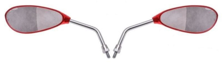 Lusterka do skutera Quada czerwoneŁezki M8