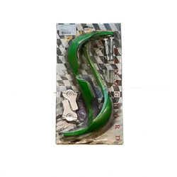 Osłony kierownicy 22mm  kolor zielony plastikowo aluminiowe (handbary)