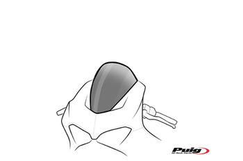 Szyba Standardowa Puig Do Suzuki Gsf600s 00-04/Gsf1200s Żółta