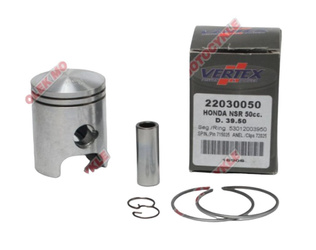 Vertex tłok honda kymco/ honda nsr 50 (39,70mm) (+0,75mm)