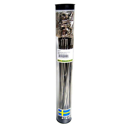 szprychy kpl. 18" tył kawasaki kmx 125 '86-'00 (10g/300-36) (oem: 41029-1164; 41029-1170; 41029-1163) (cc products)