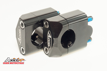 mocowanie/podwyżki kierownicy (dół-22,2/góra-22,2mm) wys. 35mm kolor czarny (bm-09bk22/22)