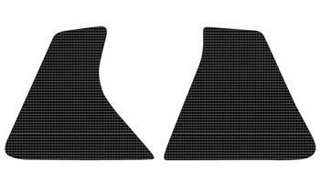 Komplet naklejek (oklein) na puszkę filtra suzuki rm 125 '01-'03, rm 250 '01-'02 (carbon look)