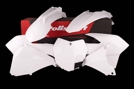 Komplet plastików ktm exc/exc-f '14-'16 kolor biały