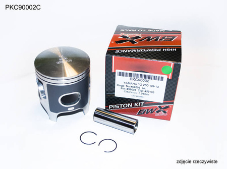 tłok yamaha yz 250 (yz250) 99-17 (66,37mm) pierścienie rik (2szt.)