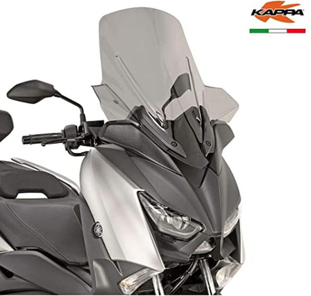 Szyba yamaha x-max 125 (18), x-max 300 (17-19), x-max 400 (18-19) 64,5 x 57,5 cm przyciemniana