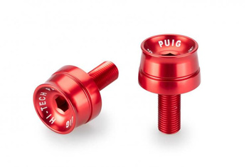 Ciężarki / Końcówki Kierownicy Krótkie Puig Do Suzuki Gsx-8s/ Gsx-R1000 / Gsx-R1300 Czerwone