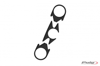 Naked osłona półki kierownicy puig do kawasaki zx-6r 07-08 szara