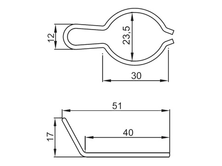 Sprężyna koła rozrusznika skuter Piaggio 4T i Inne